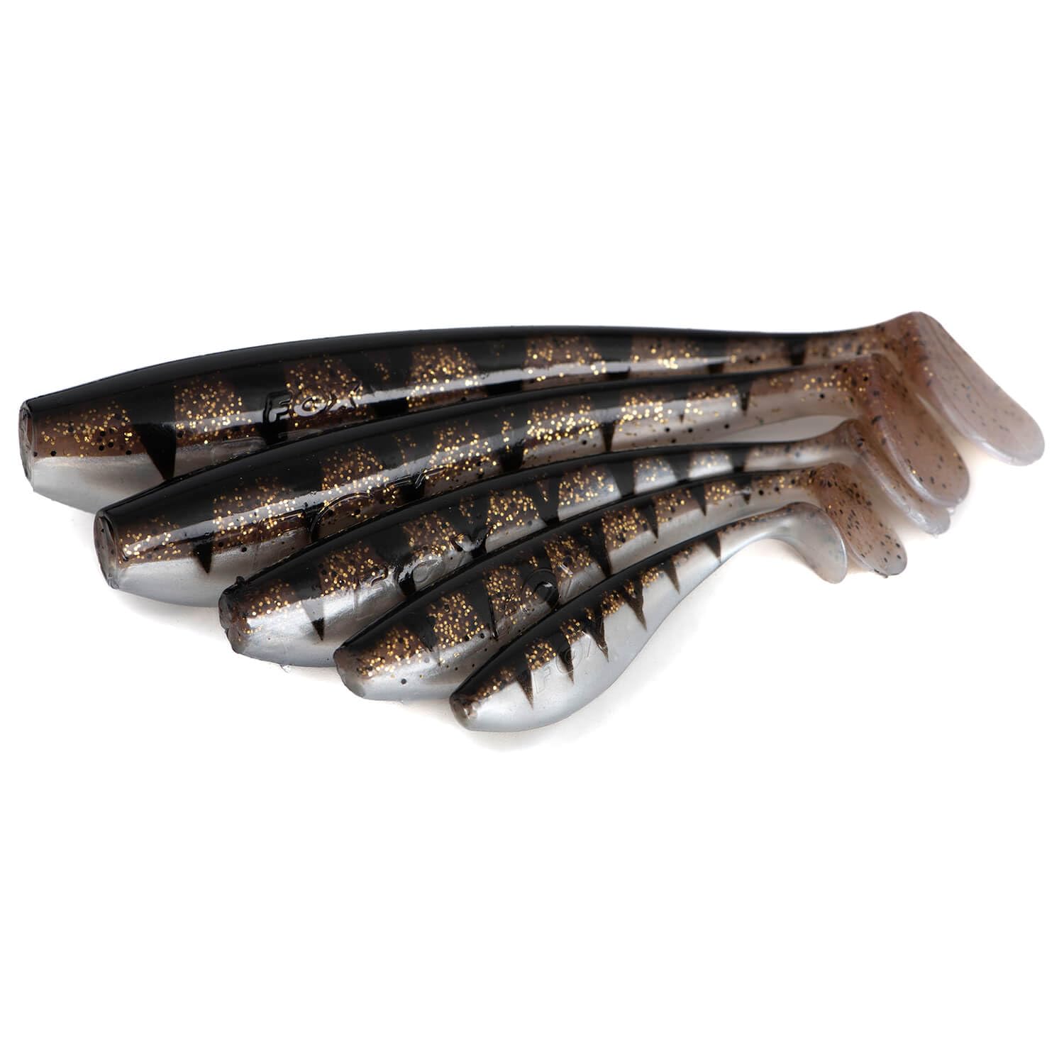 FOX RAGE ZANDER PRO BULK SHADS GLITTER PERCH