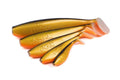 FOX RAGE ULTRA UV ZANDER PRO SHADS GOLDEN SHINER