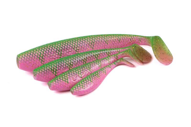 FOX RAGE ULTRA UV ZANDER PRO SHADS ELECTRIC PERCH
