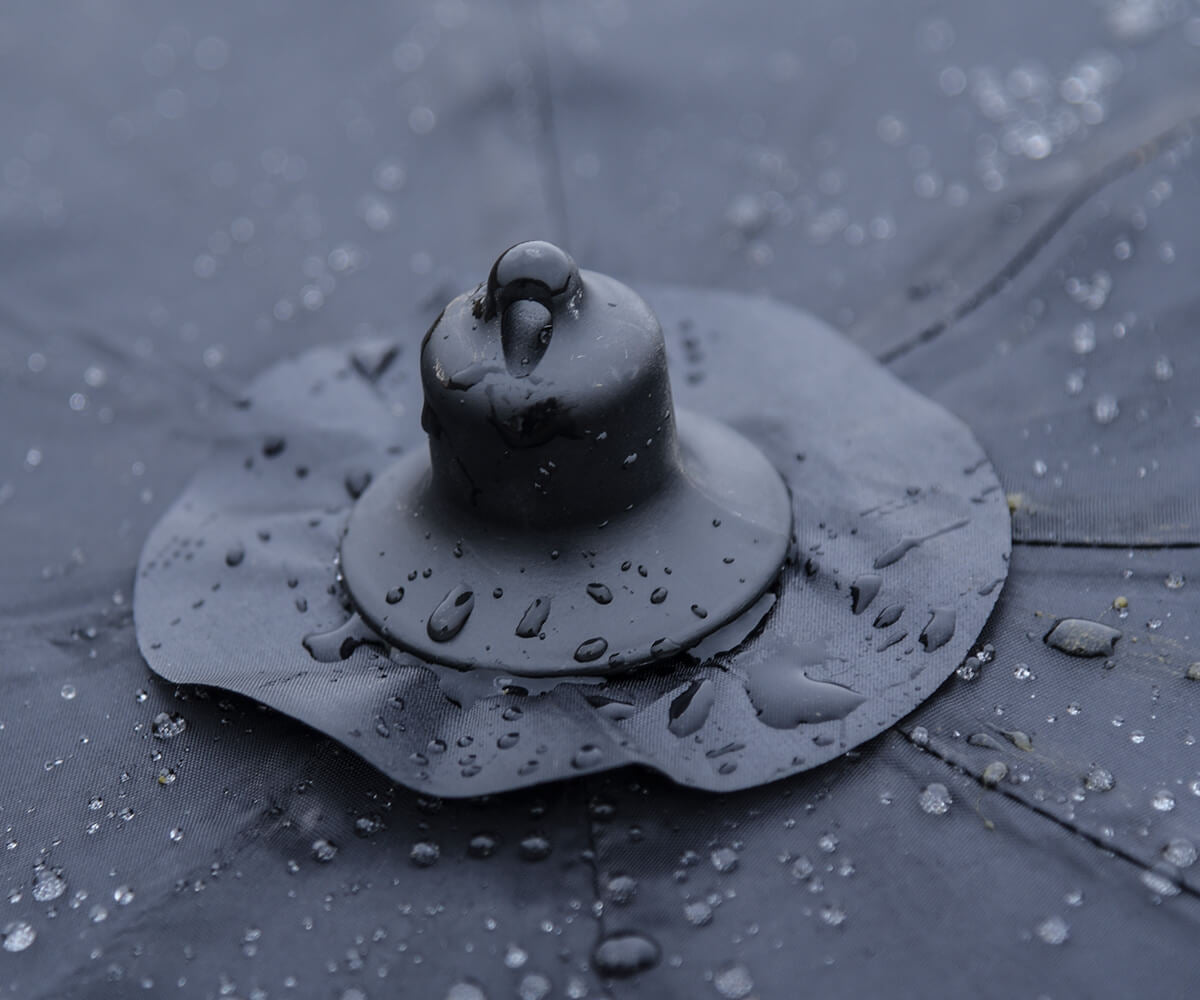 CRESTA CLIMATE SHIELD FLATSIDE BROLLY