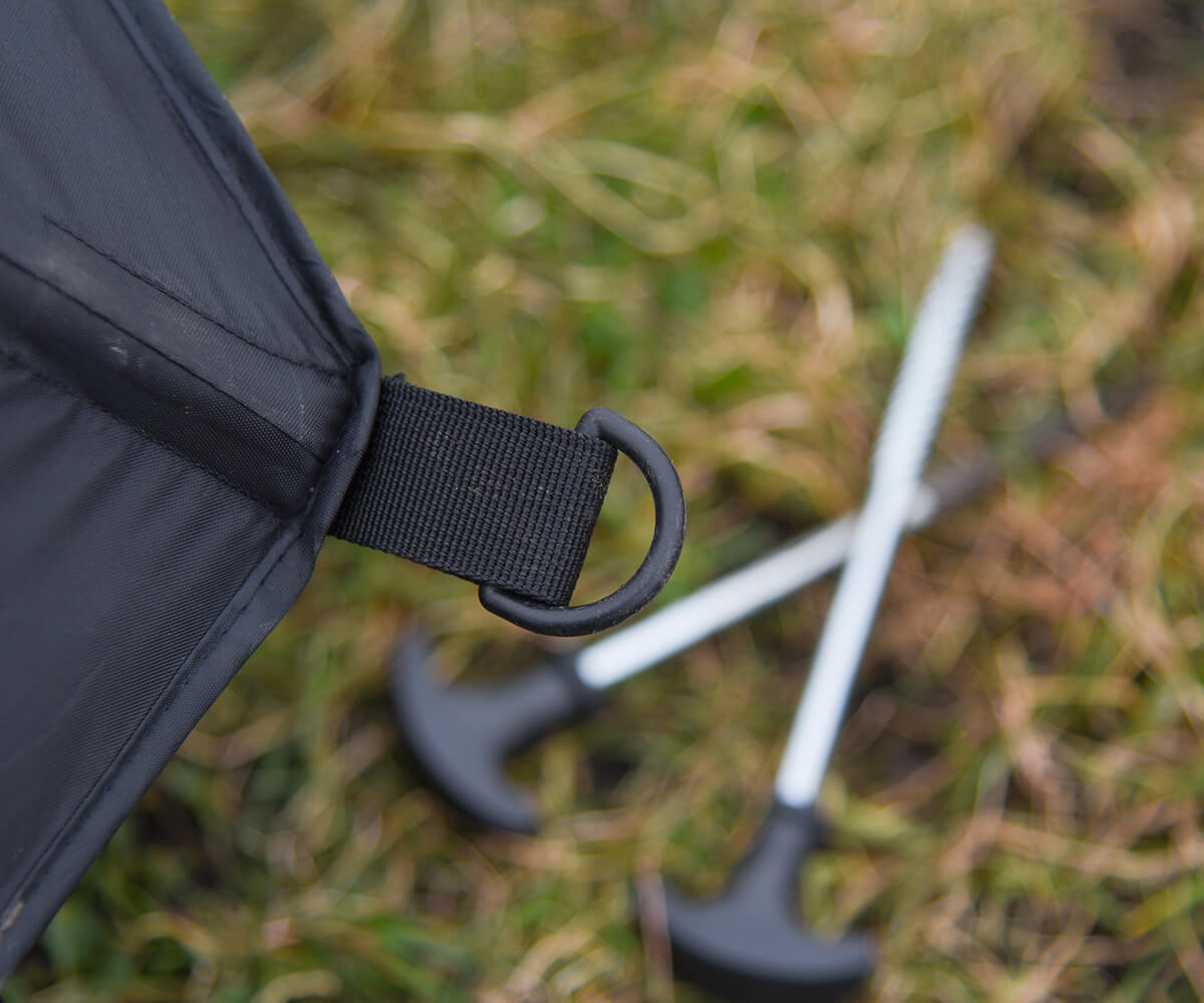 CRESTA CLIMATE SHIELD FLATSIDE BROLLY