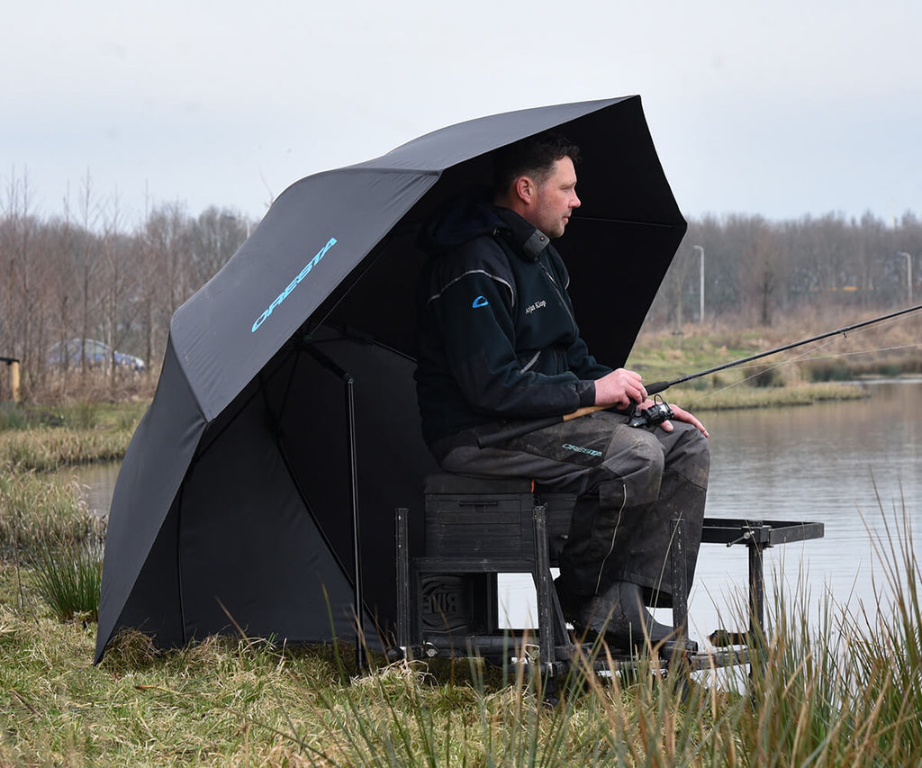 CRESTA CLIMATE SHIELD FLATSIDE BROLLY