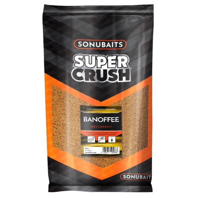 SUPERCRUSH BANOFFEE GROUNDBAIT 2kg - SONUBAITS