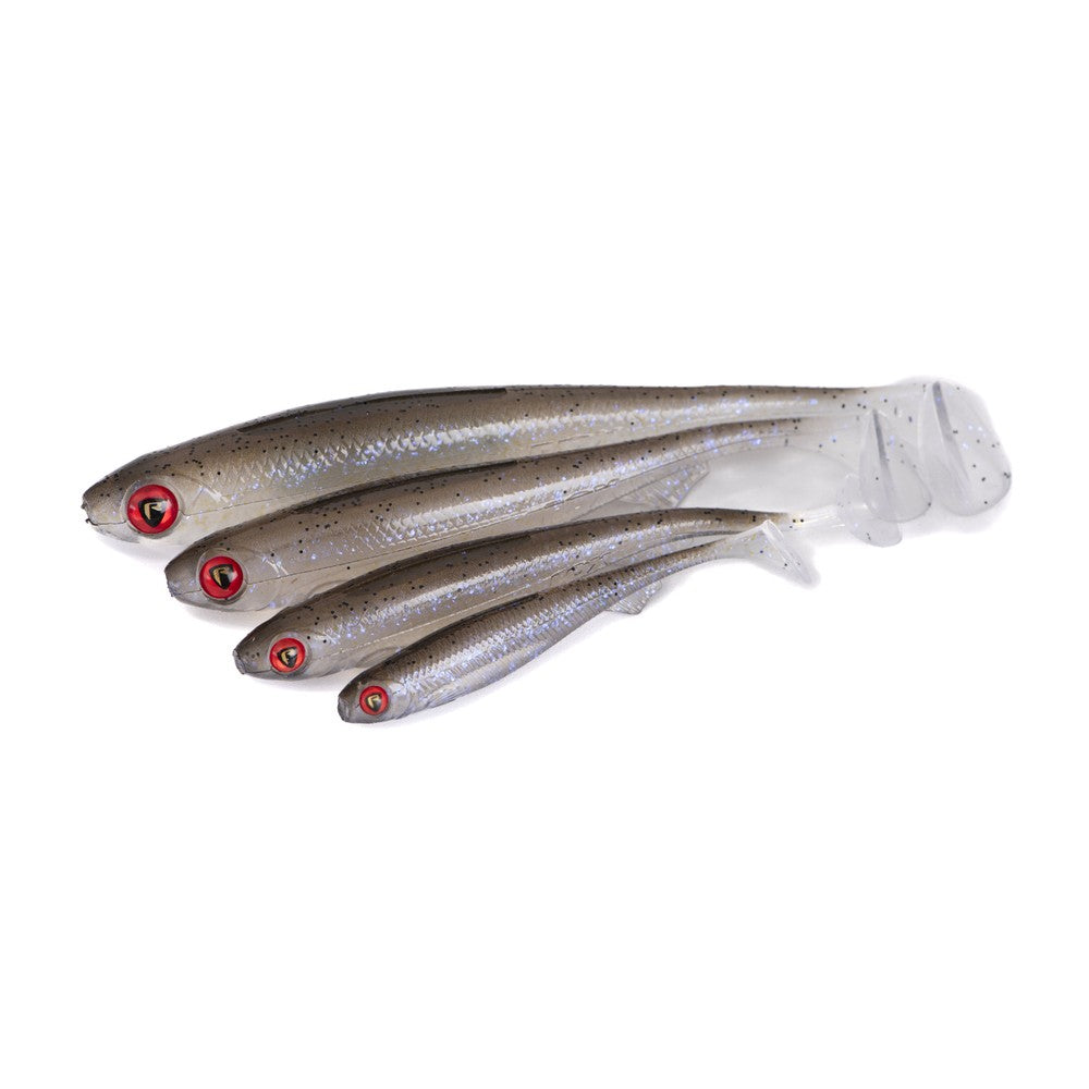 FOX RAGE NATURALS SLICK SHAD ELECTRIC FLASH