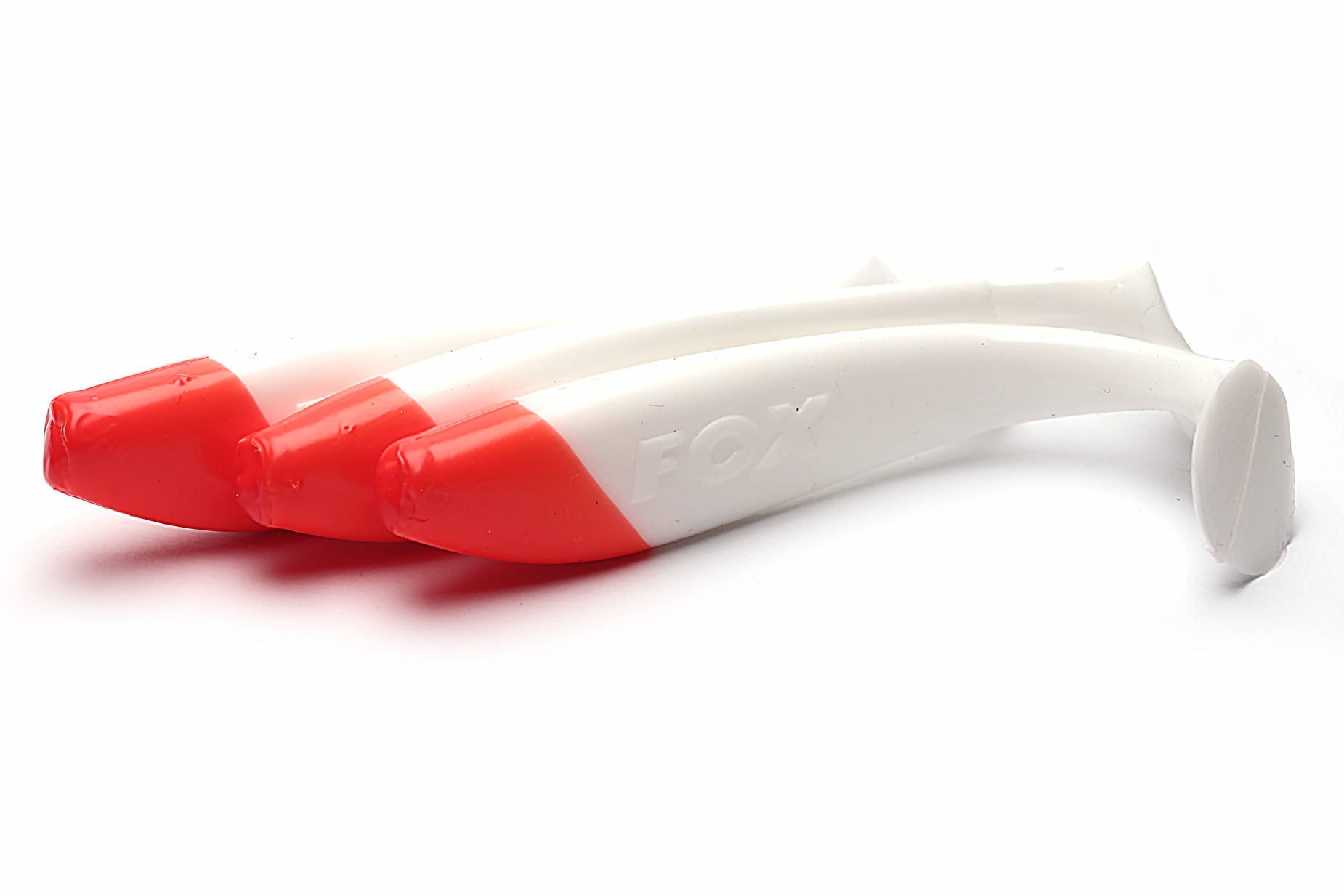 FOX RAGE ULTRA UV ZANDER PRO SHADS RED HEAD