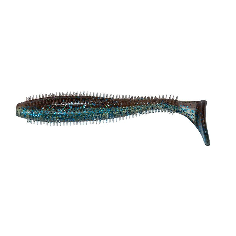 FOX RAGE ULTRA UV SPIKEY SHAD BLUE GUTS