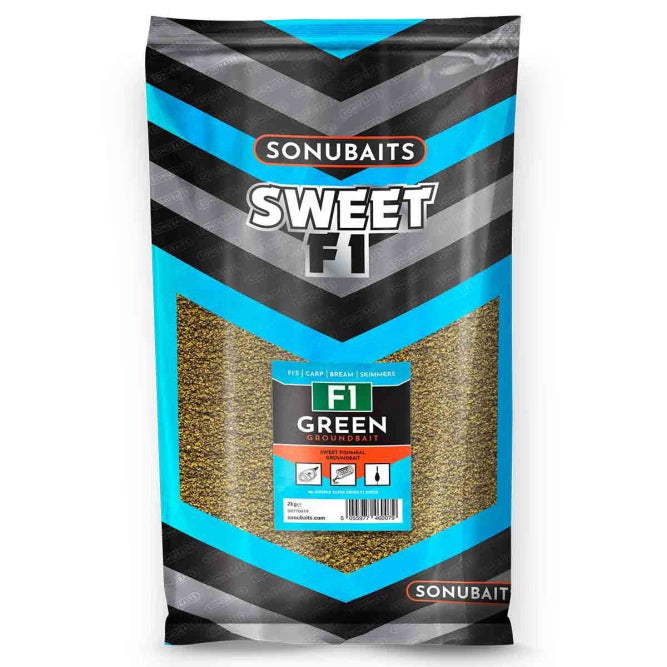 SWEET F1 GREEN GROUNDBAIT 2kg - SONUBAITS