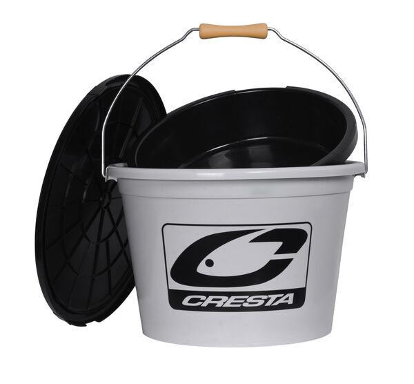 CRESTA SET SECCHIO + CONTENITORE INTERNO CON COPERCHIO