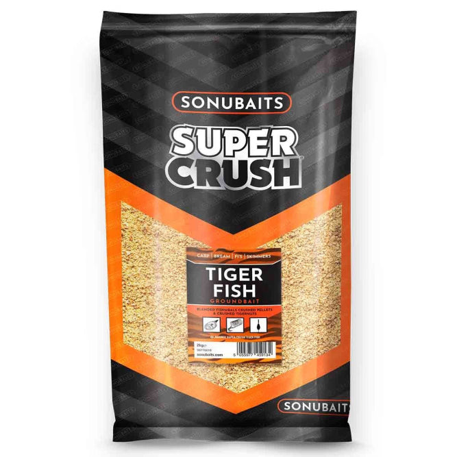 SUPERCRUSH TIGER FISH GROUNDBAIT 2kg - SONUBAITS