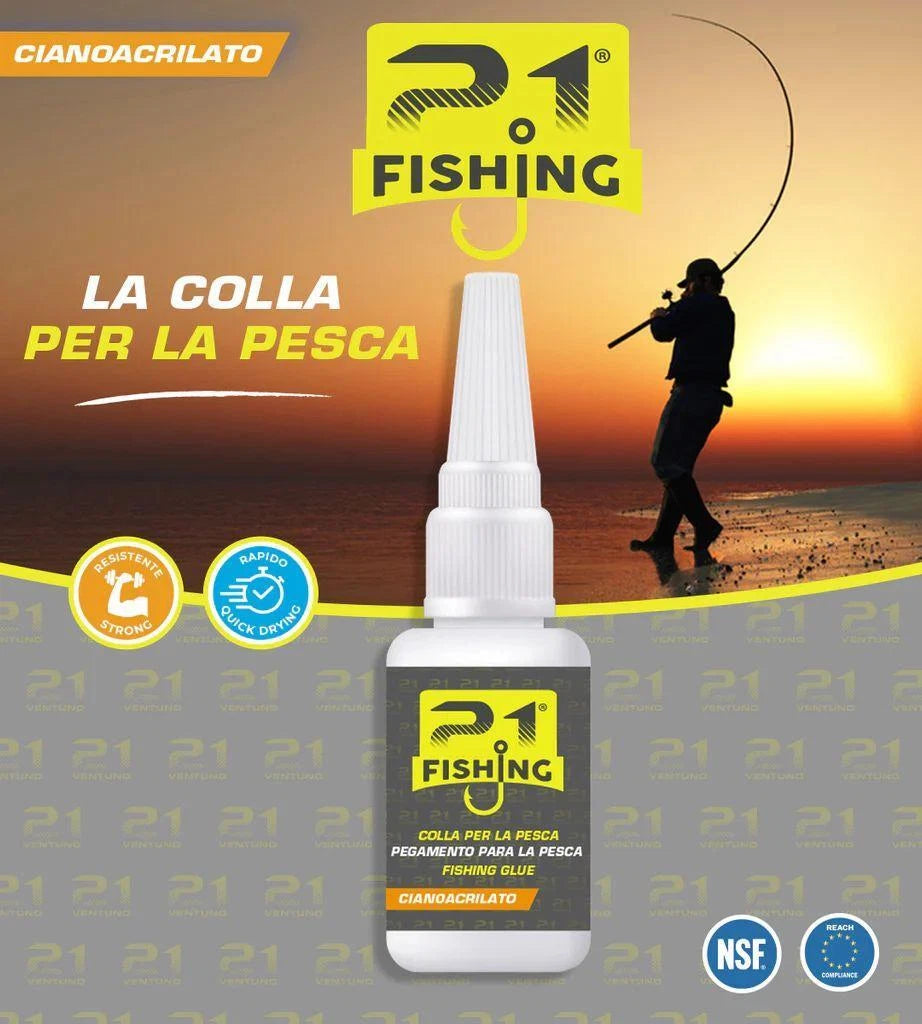 COLLA 21 FISHING - CIANOACRILATO