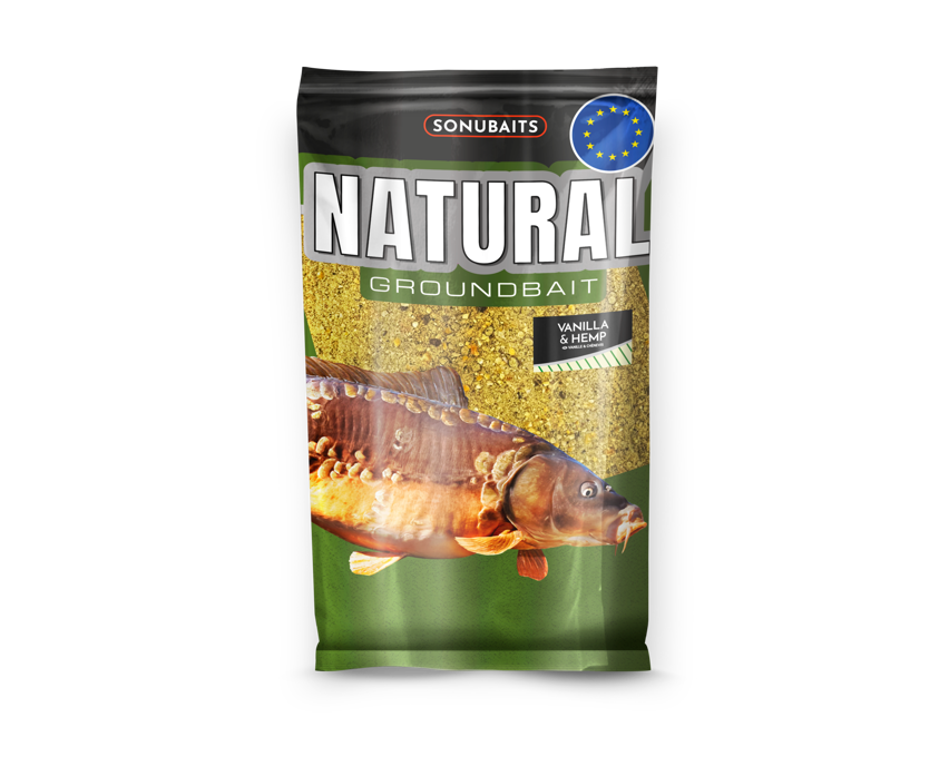 NATURAL VANILLE & HEMP GROUNDBAIT 1kg - SONUBAITS